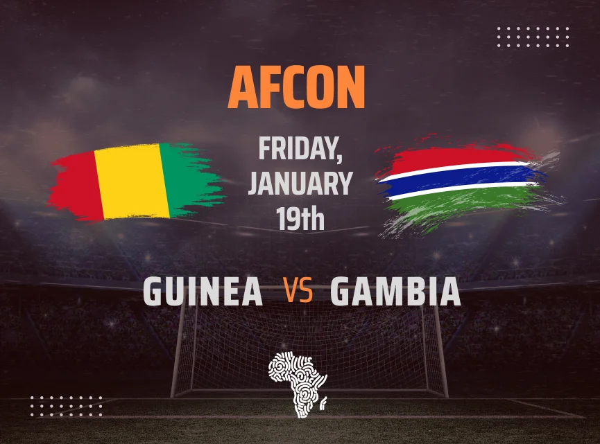 Guinea v Gambia, AFCON 2023, 19-Jan-2024