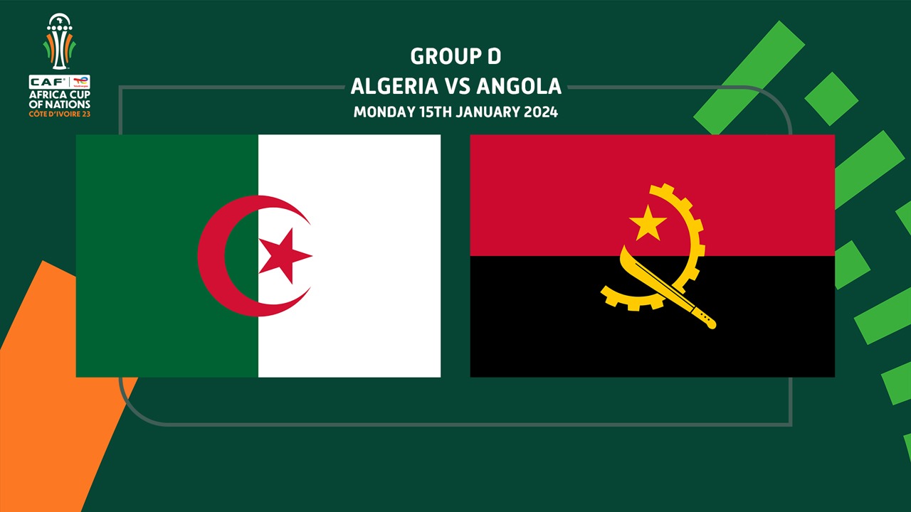 Algeria vs Angola, AFCON 2023, 15-Jan-2024