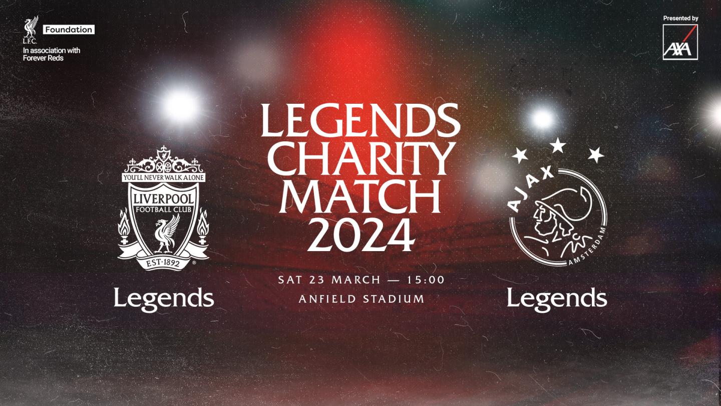 Liverpool Legends v Ajax Legends – Friendly Club – 23-Mar-2024