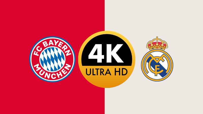 Bayern Munich vs Real Madrid-UEFA Champions League – 4k -30-Apr-2024