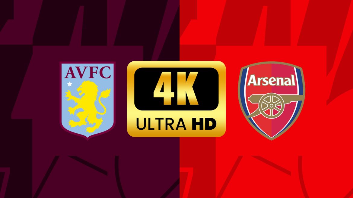 Arsenal vs Aston Villa - 4k - 14-Apr-2024