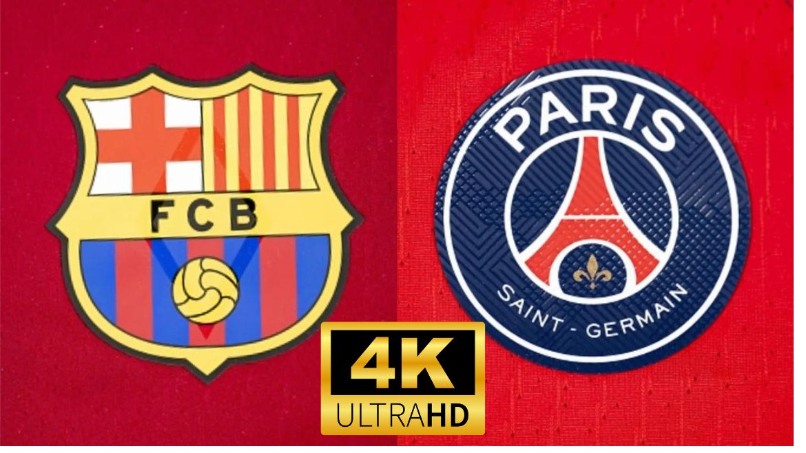 Barcelona vs Paris Saint-Germain – 4k – 16-Apr-2024