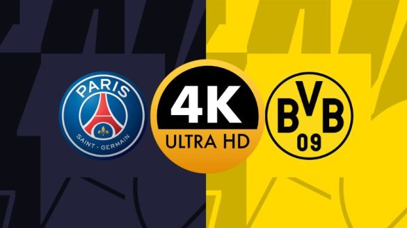 Paris Saint-Germain vs Borussia Dortmund -UEFA Champions League - 4k