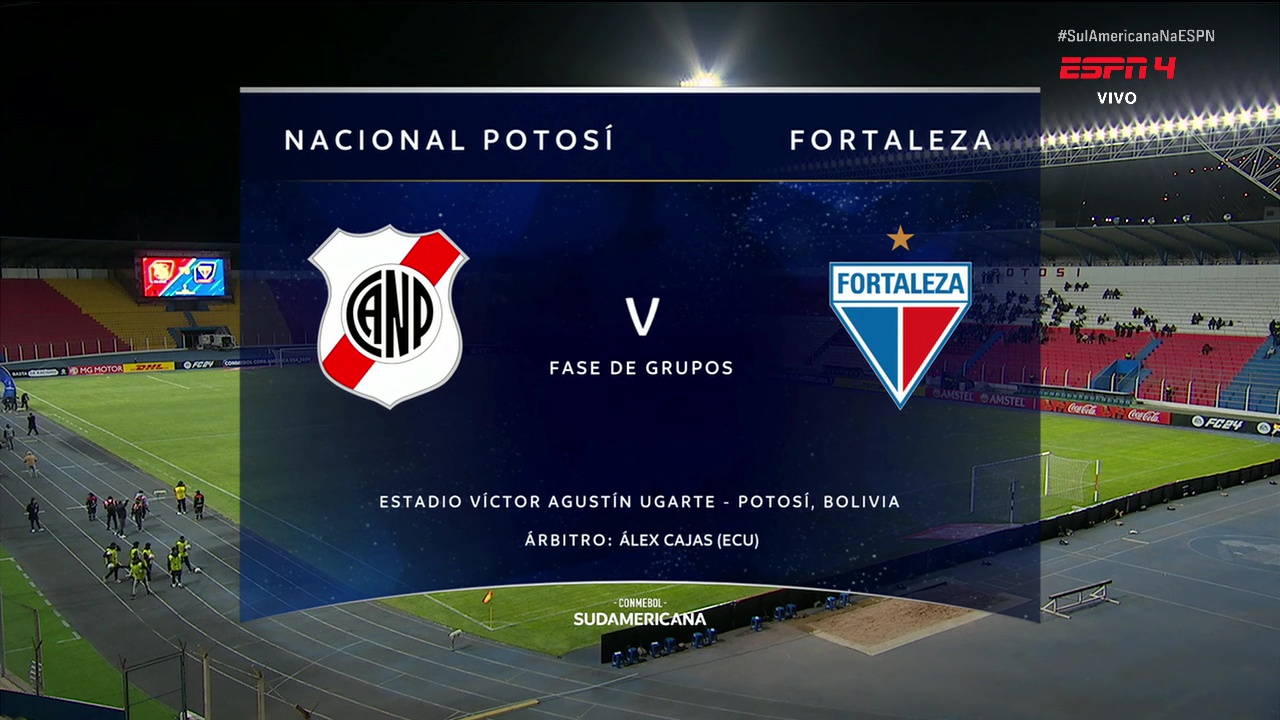 Nacional Potosí vs Fortaleza   – Copa Sudamericana  – 08-May-2024