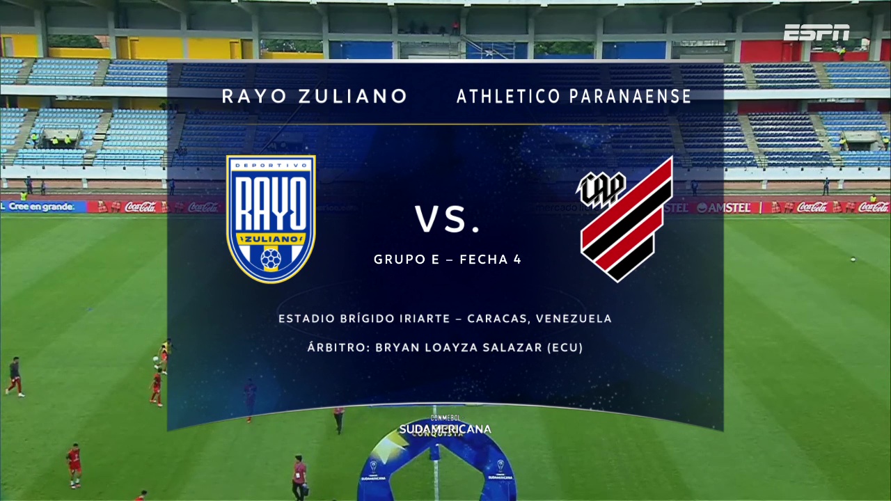 Rayo Zuliano vs Athletico-PR – Copa Sudamericana – 08-May-2024