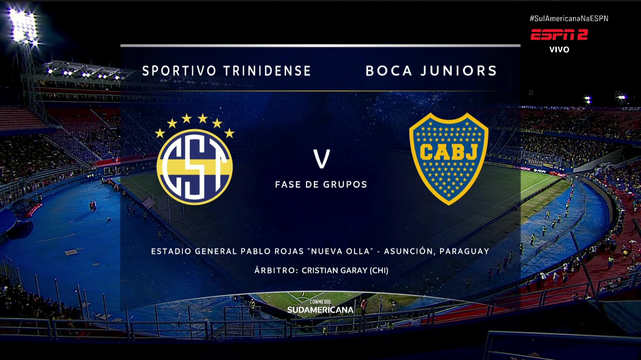 Sportivo Trinidense    vs  Boca Juniors  – Copa Sudamericana  – 08-May-2024